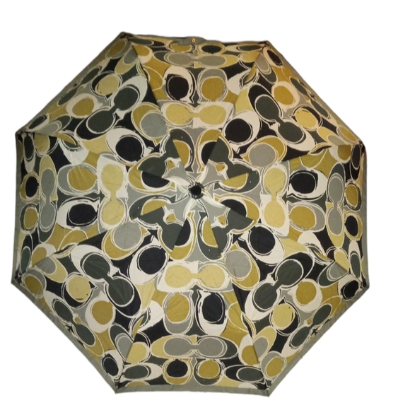 ✨Vintage Coach Mini Pop Up Umbrella✨